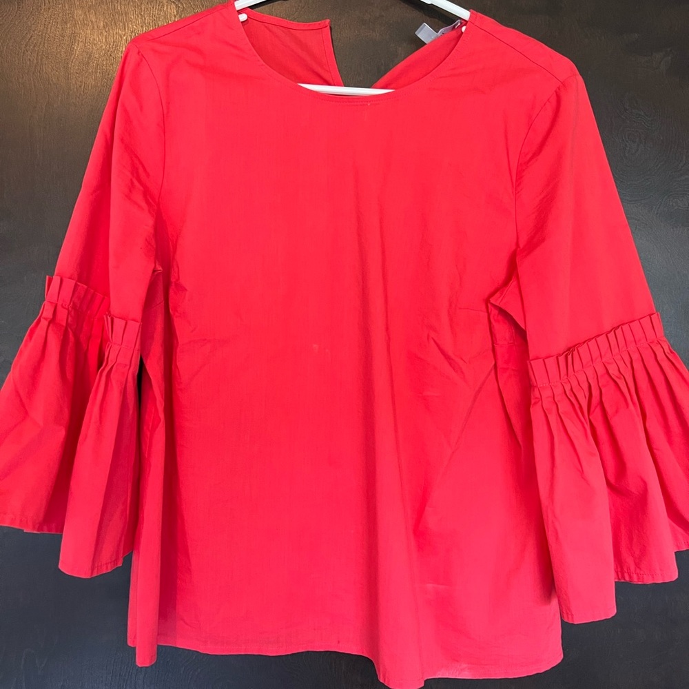 Marled Pink Top